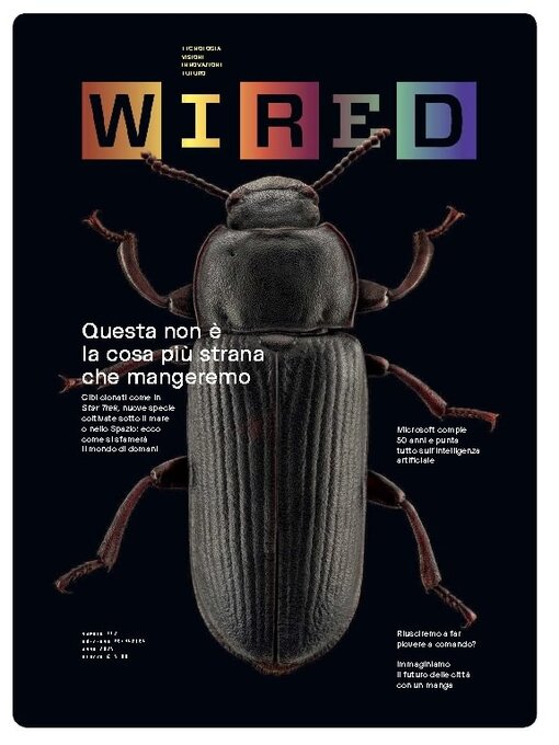 Title details for Wired Italia by Edizioni Condé Nast S.p.A. - Available